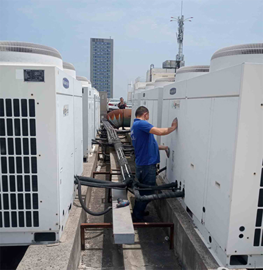 启东中央空调制热和不制冷系统维修方法